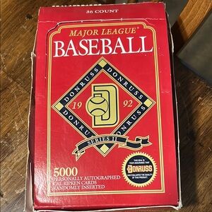 Russ 1992 Baseball Card Set - Red